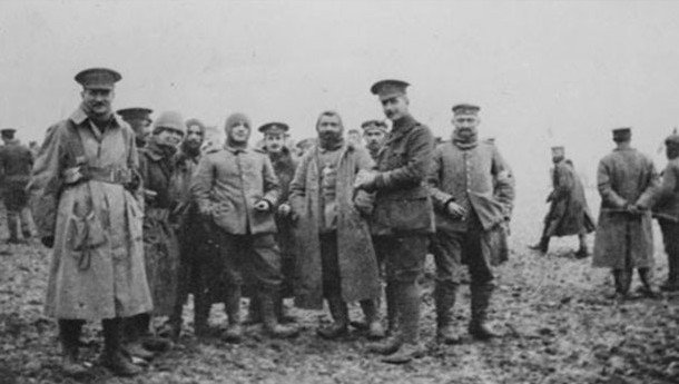 During World War 1, a truce was held between Germany and the UK during Christmas. At this time they decorated their shelters, exchanged gifts across no man’s land and played a game of football between themselves.