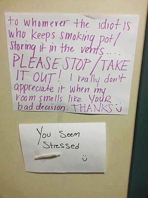 20 horrible roommates