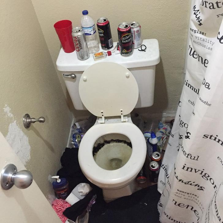 20 horrible roommates