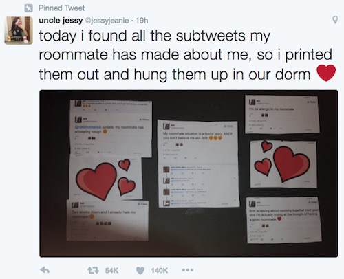 20 horrible roommates