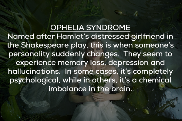 15 psychological conditions named after book characters