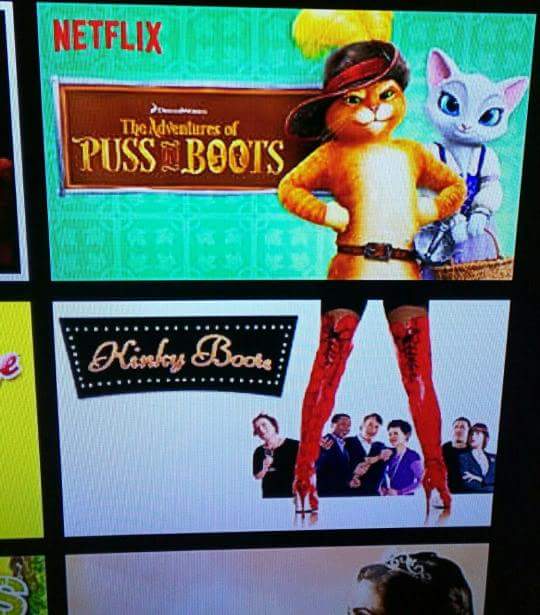 puss in kinky boots - Netflix The Adventures of Puss Boots Blinky Book