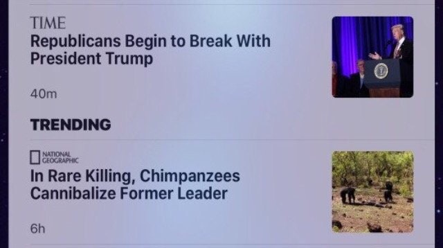rare killing chimpanzees - Time Republicans Begin to Break With President Trump 40m Trending L Geographik National In Rare Killing, Chimpanzees Cannibalize Former Leader 6h