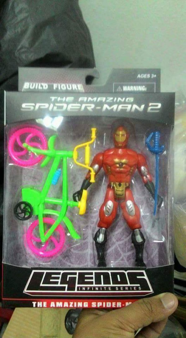 Ages 3 Build Figure A Warning The Amazing SpiderMan 2 Egends Infinite Series The Amazing Spider