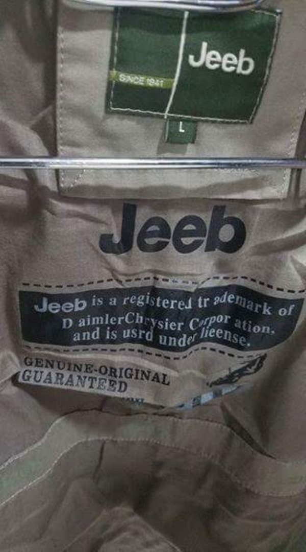 t shirt - Jeeb Jeeb Jeeb is a registered tradema DaimlerChrysier Corporat. veier Ceense. and is usrd under GenuineOriginal Guaranteed