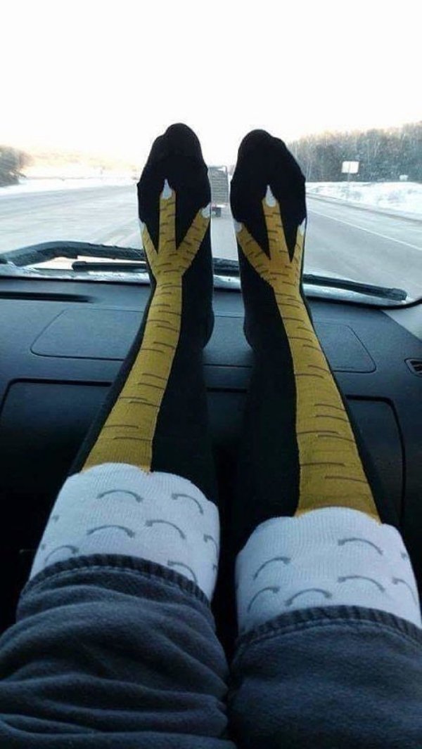 chicken legs socks