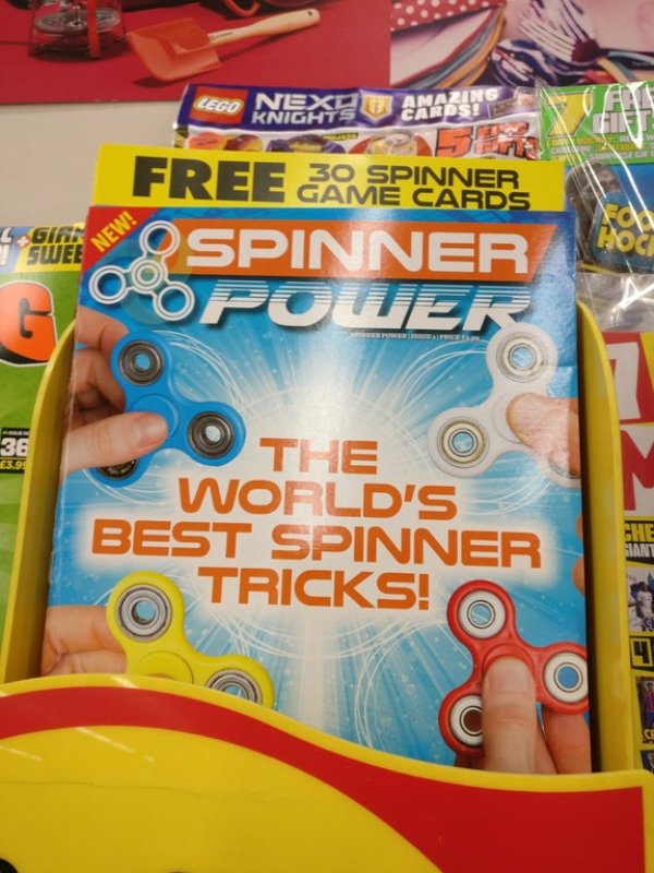 fidget spinner magazine - Lego Next Knights Ms 30 Spinner Game Cards Grospinner. Othe World'S Best Spinner Tricks!
