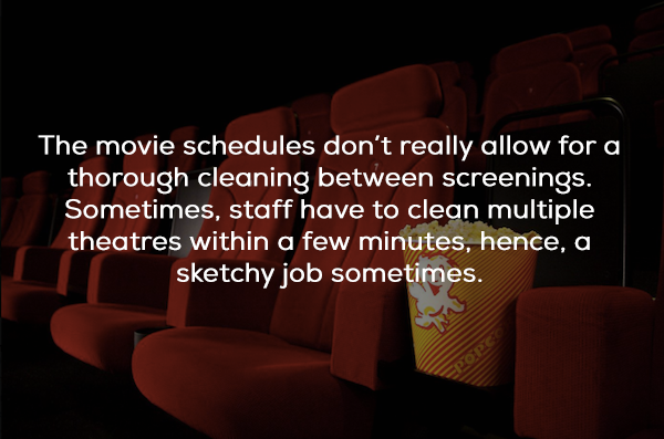 25 Secrets You Never Knew About The Movie Theater