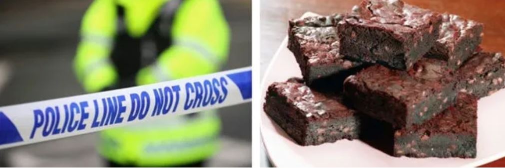 Michigan cop Edward Sanchez and his wife called 911 because they were afraid homemade brownies they didn't realize contained marijuana were killing them. The couple later admitted they may have put some pot in the brownies themselves, but they were eventually let off the hook for their call.
