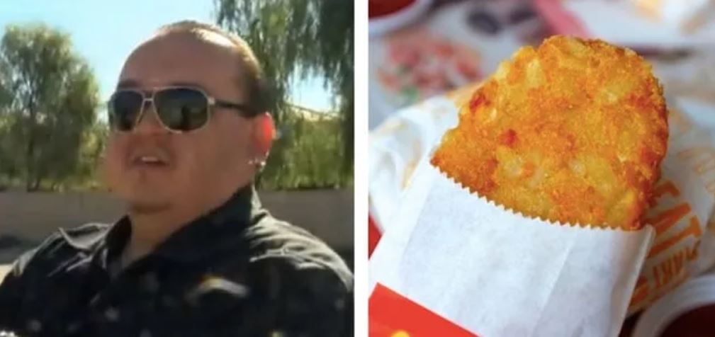 In Mesa, AZ, Michael Smith and his wife Nova went nuts when a local McDonald's didn't give them hash browns with their breakfast meal. The couple went inside to protest (she hurled her bag) and the managers called 911. The cops calmed the couple down, but in the end, no hash browns were distributed.
