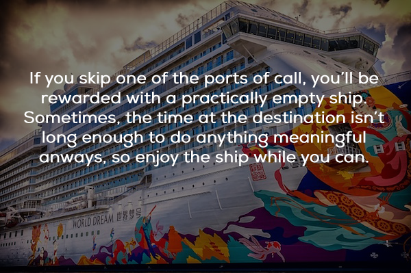 24 Seaworthy facts about sailing on a cruise ship