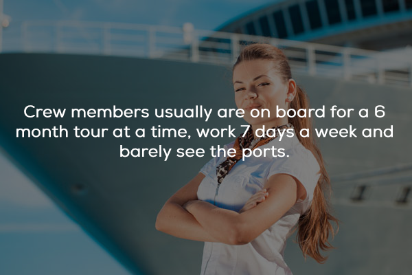 24 Seaworthy facts about sailing on a cruise ship