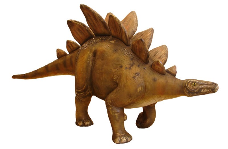 Stegosaurus lived 150 million years ago.

T. Rex lived 65 million years ago.

Stegosaurus was more ancient to the T. Rex than the T. Rex is to us.