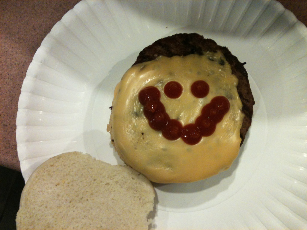 You're not allowed to draw on the burgers with condiments at Burger King. Apparently it gets points deducted when the secret shopper opens their whopper and sees a smilie face.