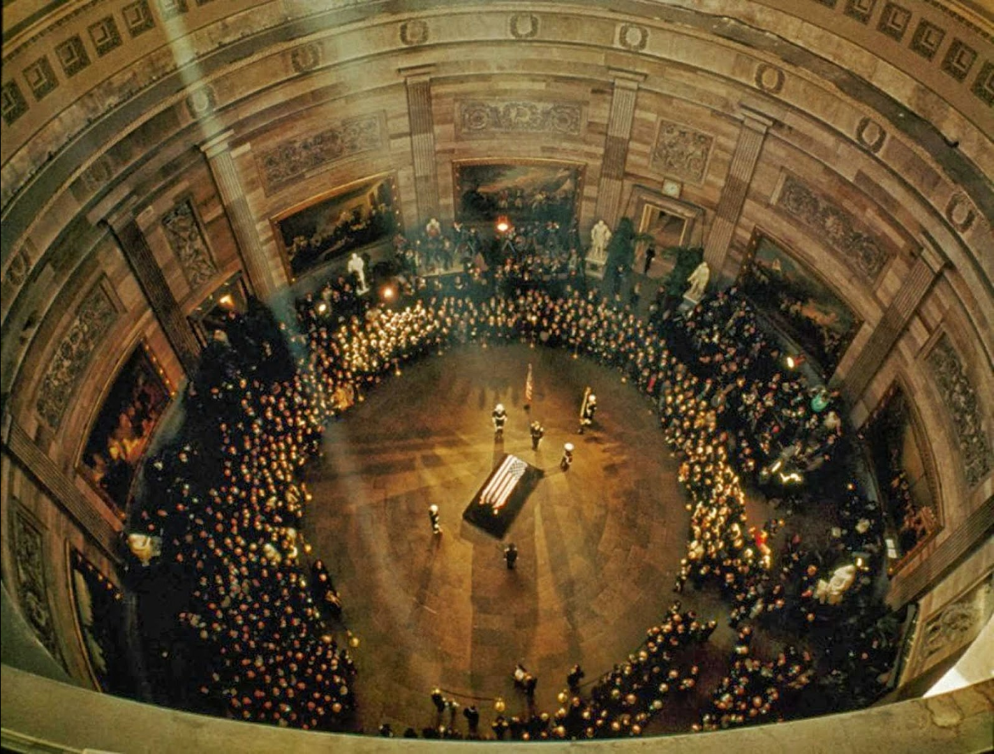 JFK’s funeral at the capital. November 1963