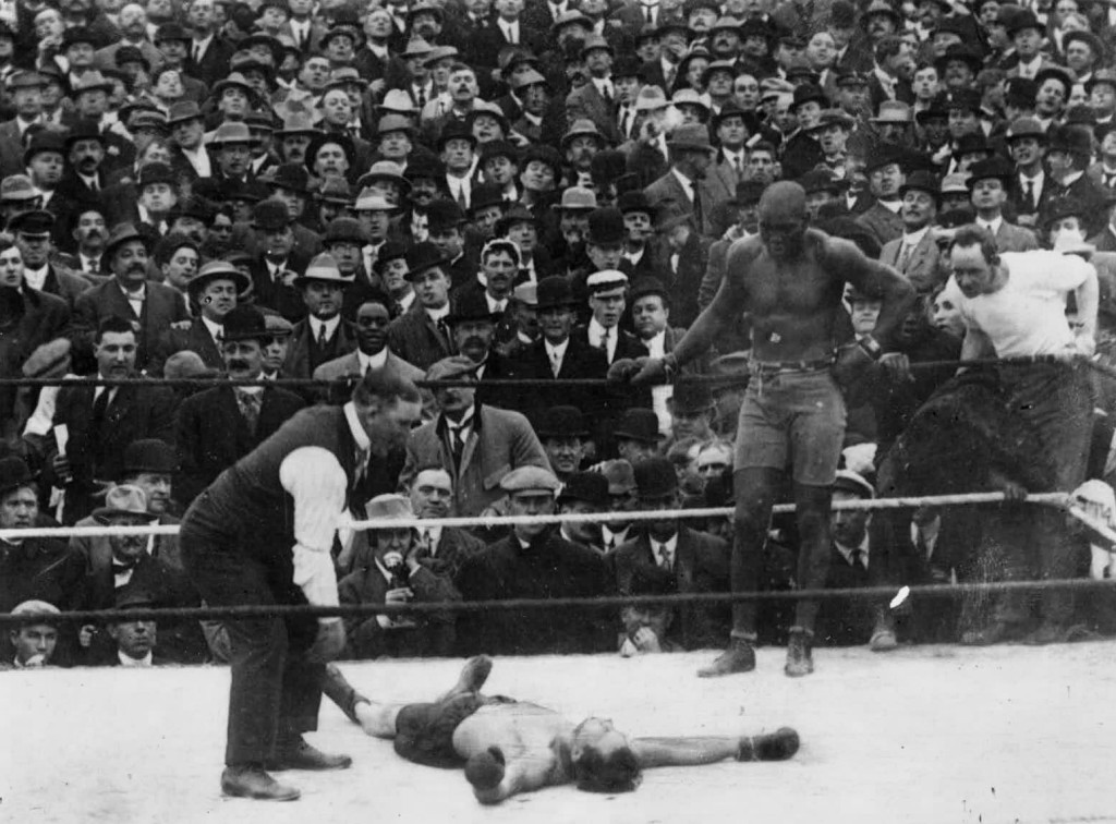 Jack Johnson vs. James Jeffries July 4, 1910