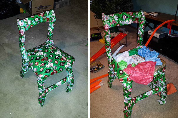 christmas troll iphone chair gift