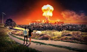 If you are a certain distance from a nuclear explosion, you won't be killed immediately but instead, you'll get third degree burns throughout your entire body. This kills your nerves so fast that it's completely painless.