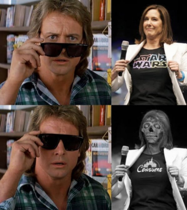 they live meme - Consume