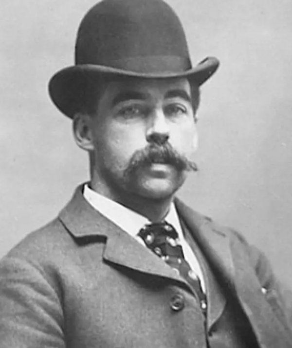 HH Holmes was married to three women at the same time, all under different identities. He was accused of killing 27 people in his “murder castle” hotel.