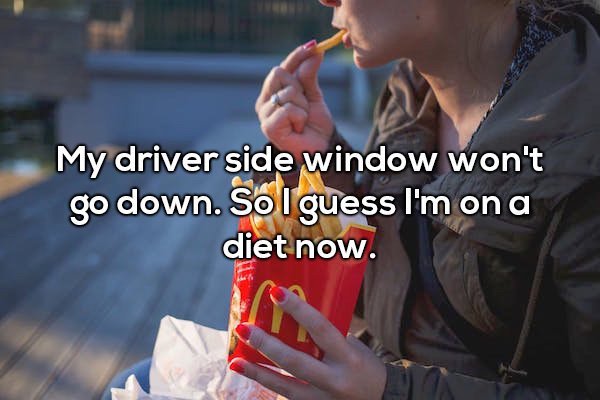 much does mcdonald make a day - My driver side window won't go down. Sol guess I'm on a diet now.