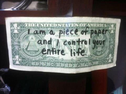 i m just a piece of paper - Tel The United States Of America I am a piece of paper and control your entire life.