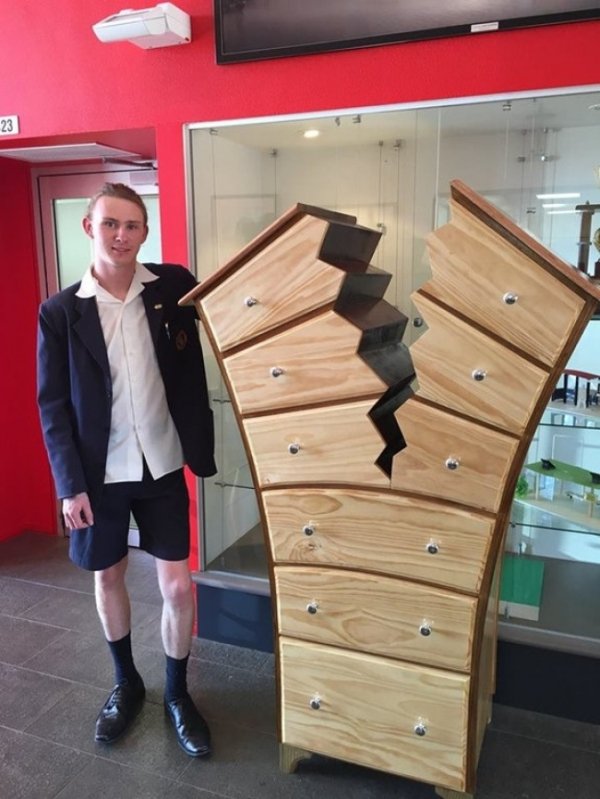 woodworking dresser