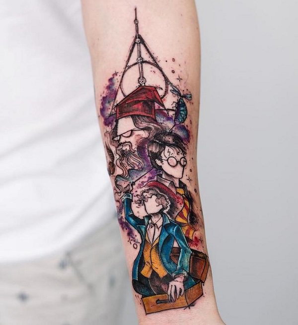 harry potter tattoo ideas