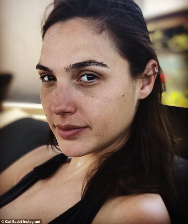 Gal Gadot without makeup