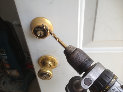 so called locksmiths that are basically unskilled 'drill and replace' rip off artists.

Basically they come out, look at your lock, say it will have to be drilled, they drill it out, replace it with a cheap one, then charge you a small fortune.

A REAL locksmith can almost always pick your locks or bypass them unless you have some SERIOUS high security locks. Which most people do not have.