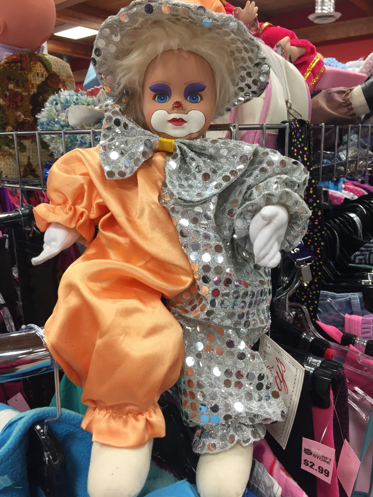 thrift store doll