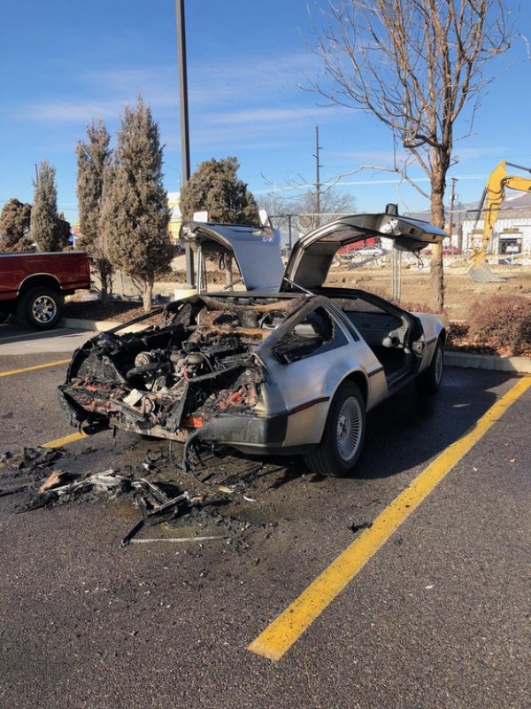 sad moments  - flux capacitor explosion