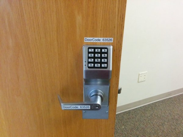 security fails - DoorCode 63526 DoorCode 63526