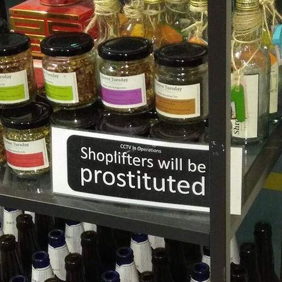 shoplifters will be prostituted - day evesday Shr Cctv In Operations Shoplifters will be prostituted