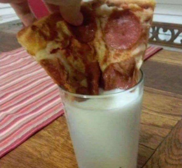 wtf pizza in milk