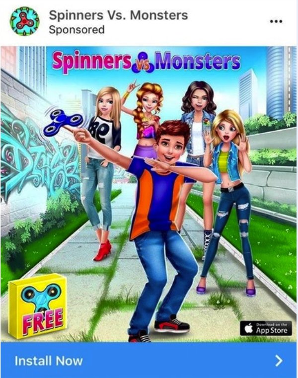 spinners and monsters - Spinners Vs. Monsters Sponsored Spinners vs Monsters Download on the App Store Install Now