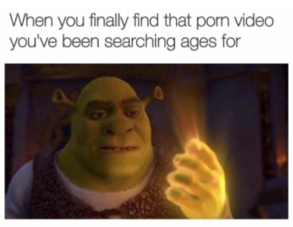 you finally find that one porn video - When you finally find that porn video you've been searching ages for