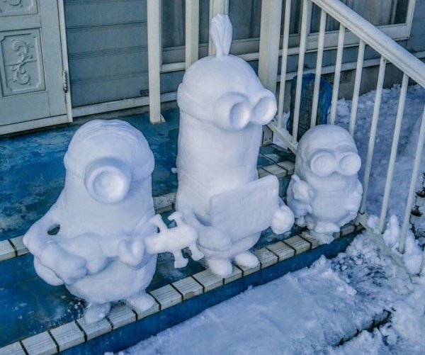 30 Cool Japanese snowmen