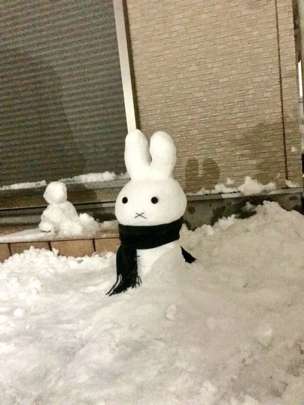 30 Cool Japanese snowmen