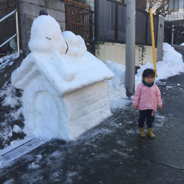 30 Cool Japanese snowmen