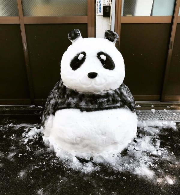 30 Cool Japanese snowmen