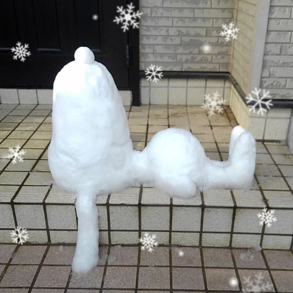 30 Cool Japanese snowmen