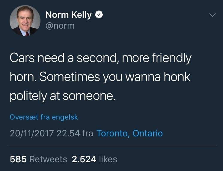 spongebob no license meme - Norm Kelly Cars need a second, more friendly horn. Sometimes you wanna honk politely at someone. Overst fra engelsk 20112017 22.54 fra Toronto, Ontario 585 2.524