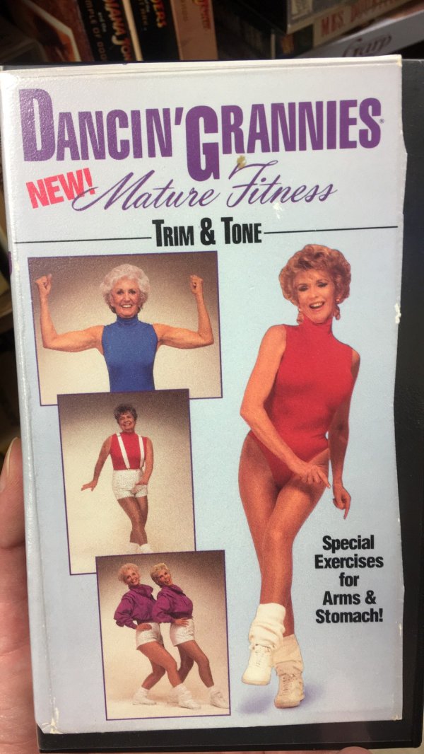 poster - Ana Wancin'Crannies New Mature Fitness Trim & Tone Special Exercises for Arms & Stomach!