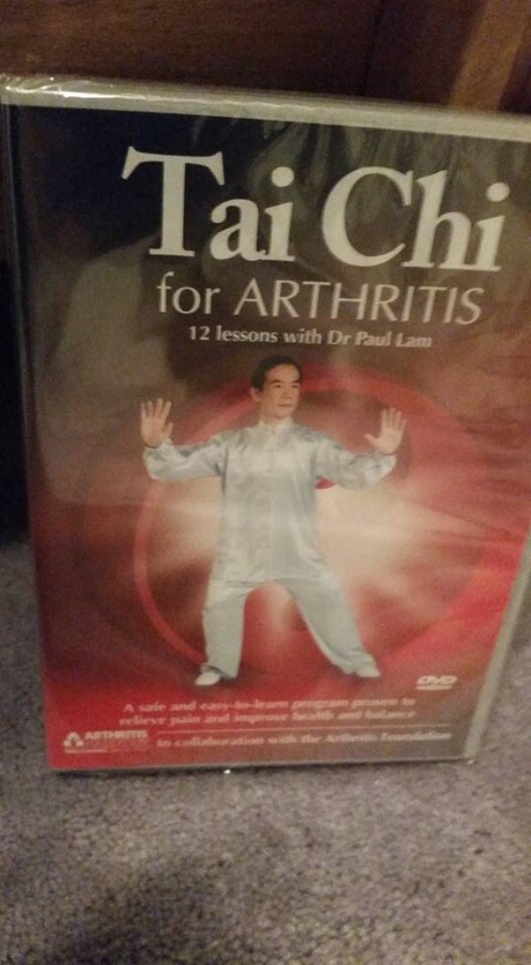 poster - TaiChi for Arthritis 12 lessons with Dr Paul Lam