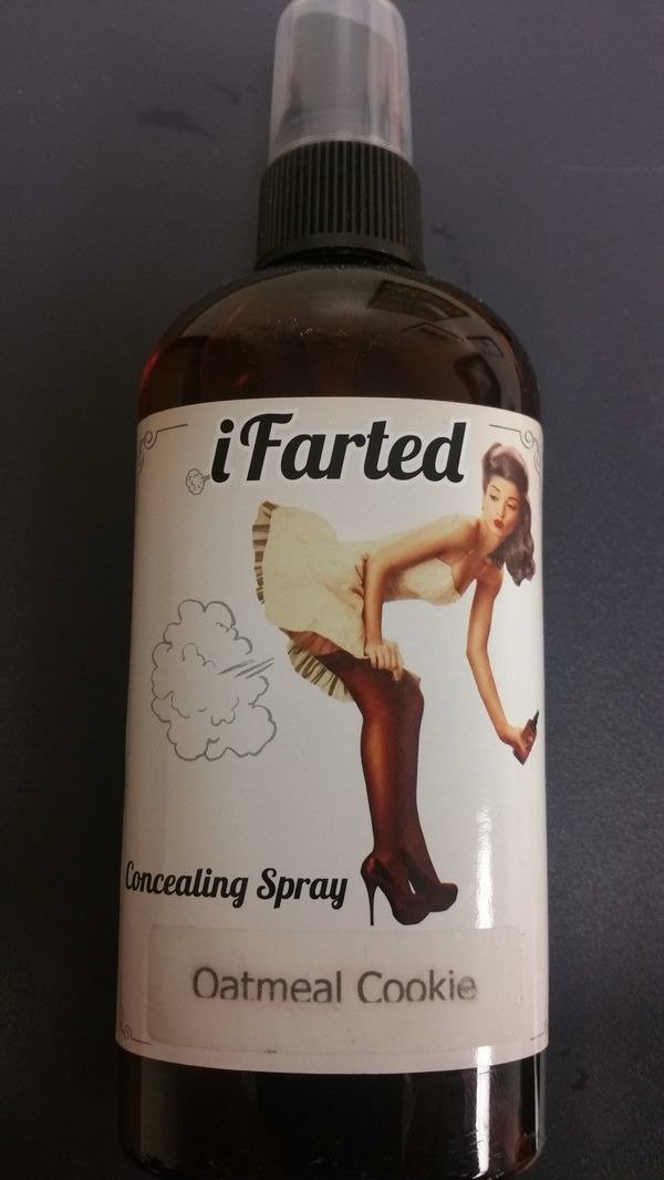 liqueur - iFarted Concealing Spray Oatmeal Cookie