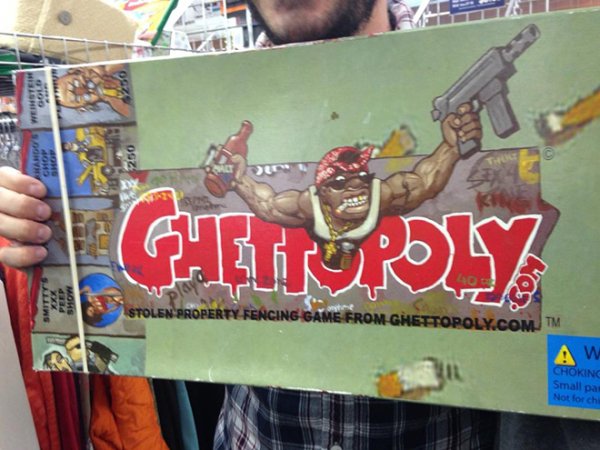 weird things at thrift store - Ti Randos Chop 250 Smitty Peep Show Stolen Property Fencing Game From Ghettopoly.Comtm Choking Small par Not for che