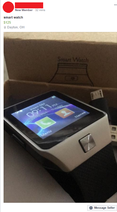 multimedia - New Member. 32 mins smart watch $125 Dayton, Oh Smart Watch Message Seller