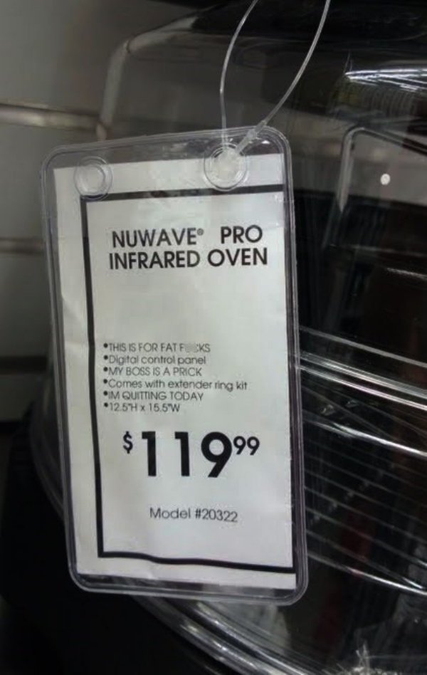 bed bath and beyond funny - Nuwave Pro Infrared Oven This Is For Fat Fl Sks Digital control panel My Boss Is A Prick Comes with extendering kit M Quitting Today 125H x 15.5W $1 1999 Model