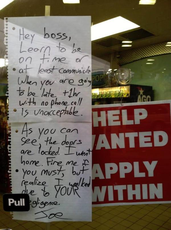 25 People who quit their jobs like a total boss